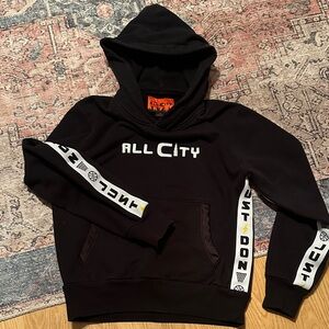 🚨SALE All City by Just Don Black Hoodie Adult Small